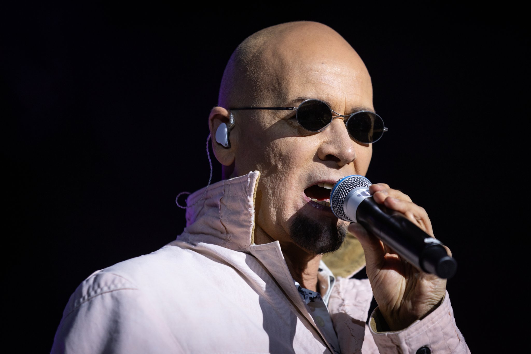 Phil Oakey of the Human League at the Villa in August Photo: Vannin Photos
