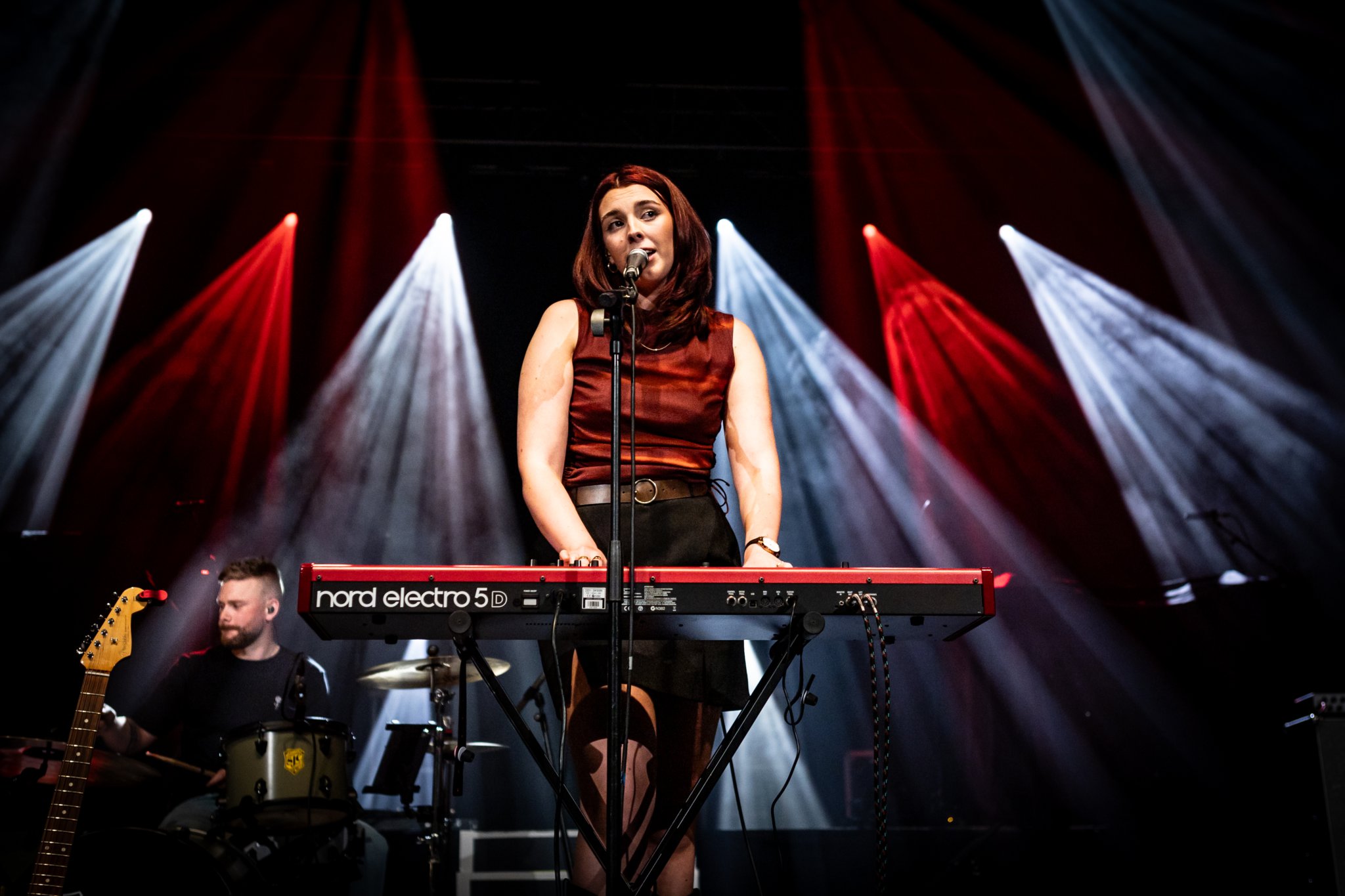 Francesca May was the support act for Mimi Webb Photo: Vannin Photos