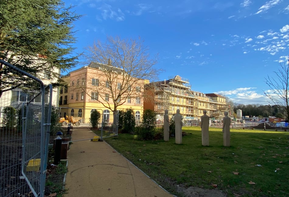 <p>Farnham's Brightwells Yard development is finally nearing completion, 21 years after developer Crest Nicholson was awarded the contract for the development by Waverley Borough Council</p>