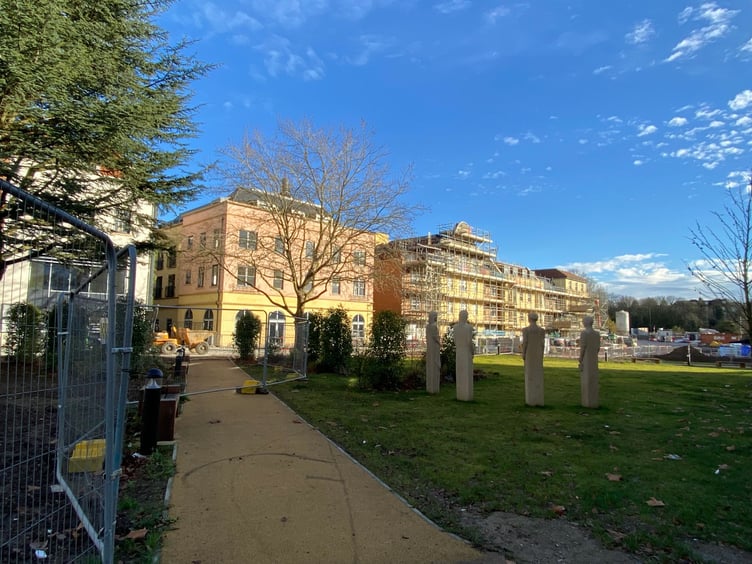 Farnham's Brightwells Yard development is finally nearing completion, 21 years after developer Crest Nicholson was awarded the contract for the development by Waverley Borough Council