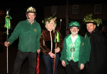 Evil spirits were frightened away at noisiest yet Sandford Wassail
