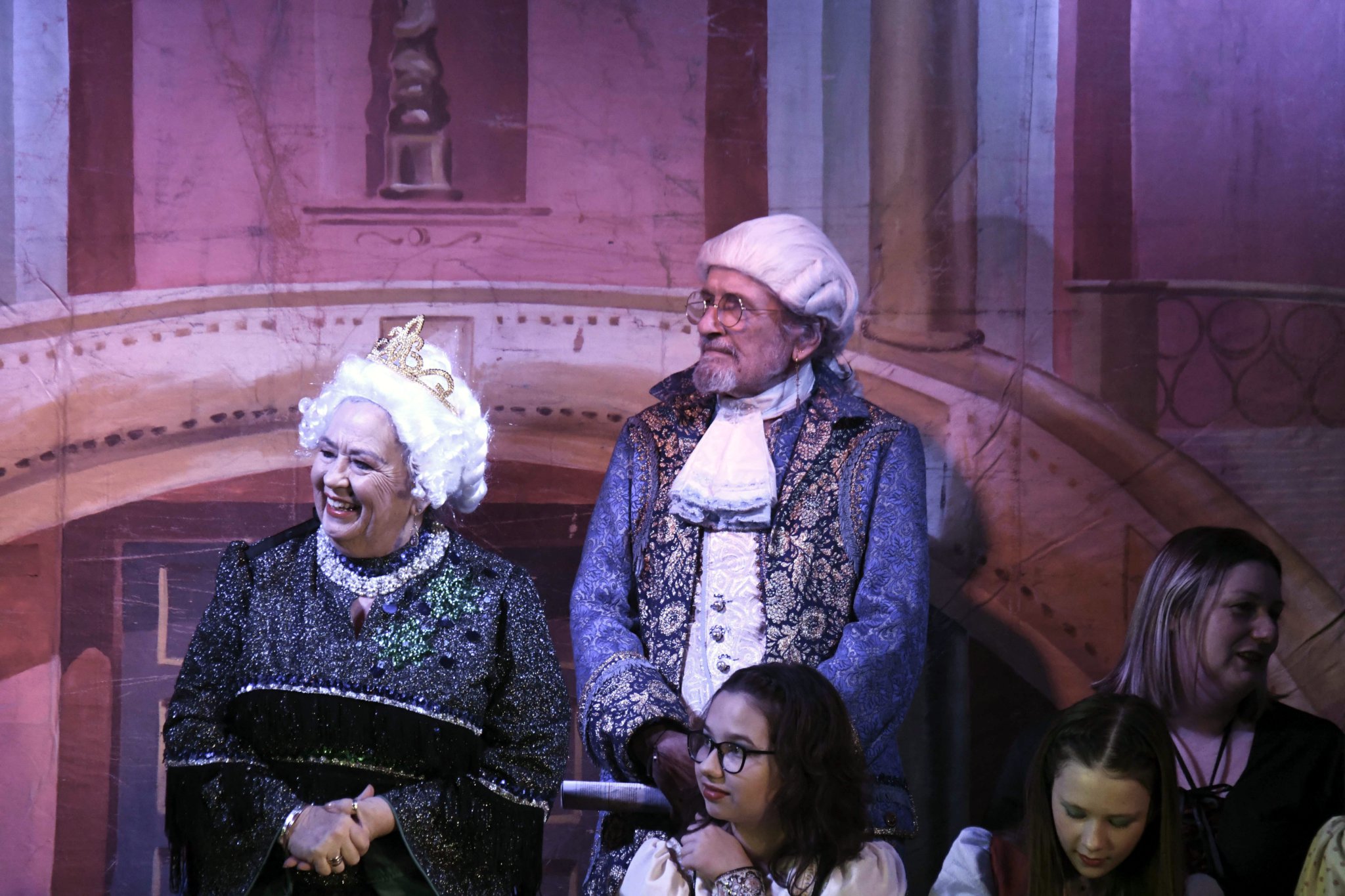 The Duchess and Duke of Monte Polo (Shirley James and Daniel Faux).