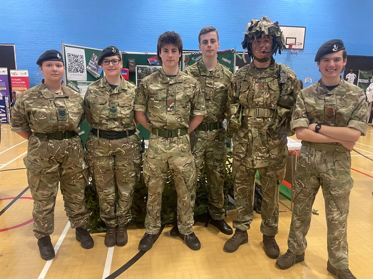 Crediton Army Cadets had a stand at A Celebration of Youth Day. AQ 4145