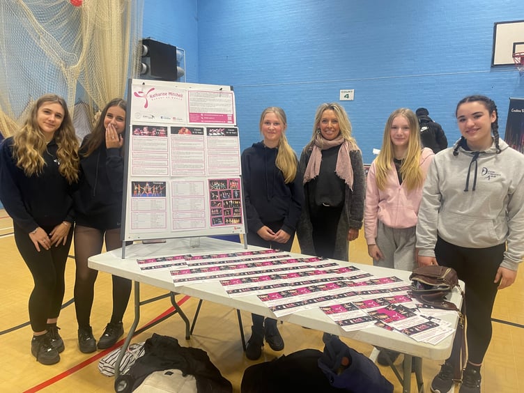 Katharine Mitchell School of Dance had a stall at the event. AQ 4148