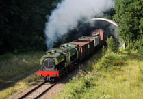 Longmoor's movie star locomotive still puffing away across the Channel