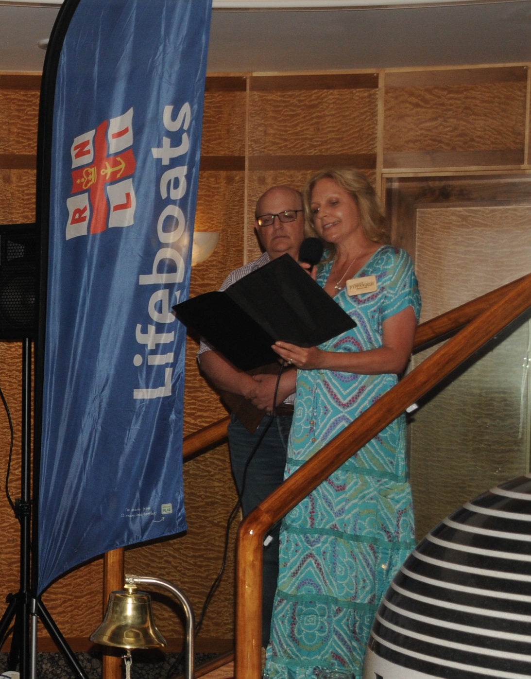 Paul and Tiffany Kerruish RNLI gin launch