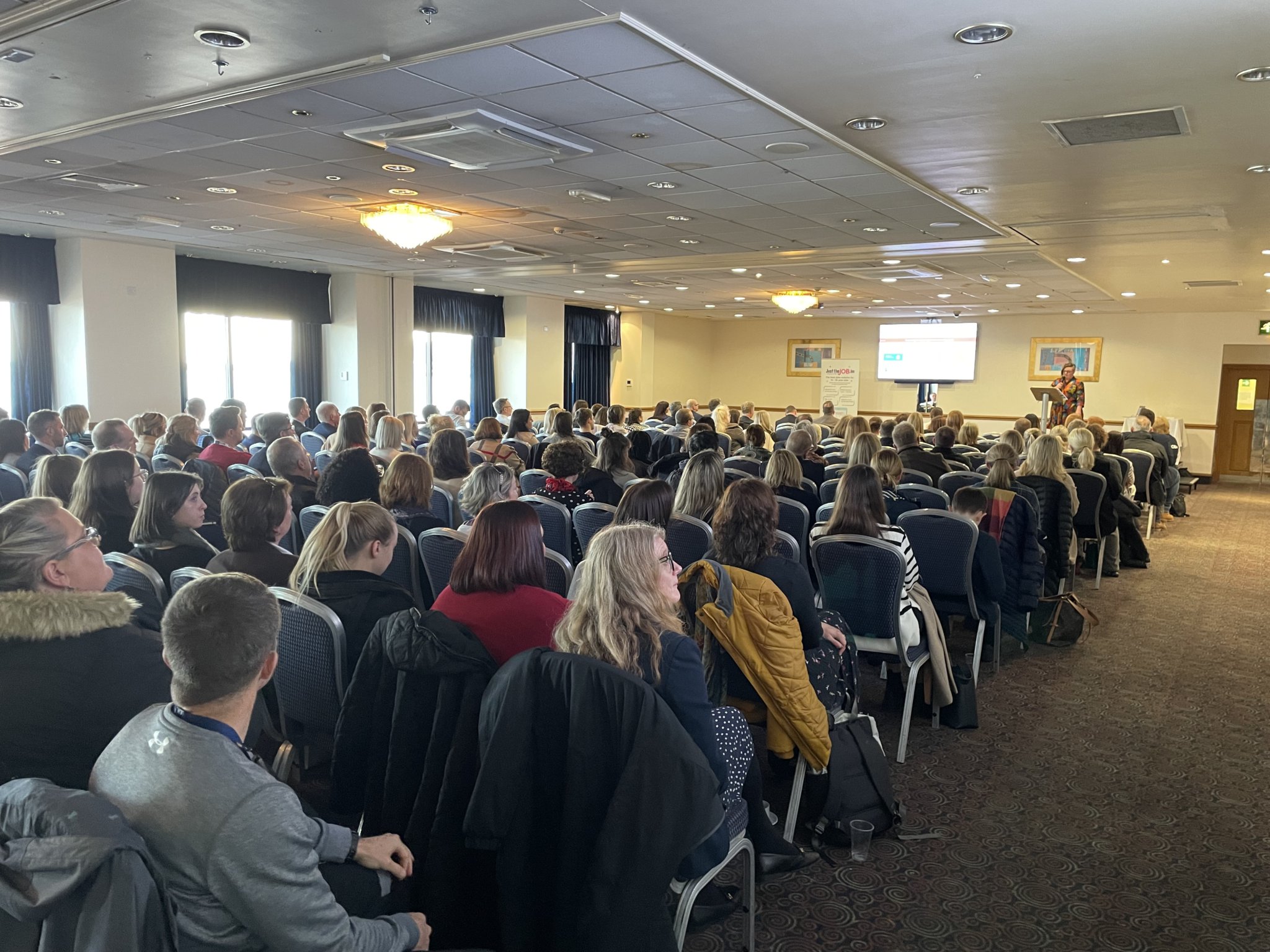 More than 100 delegates attended the Just The Job launch, representing employers in the private, public and third sectors