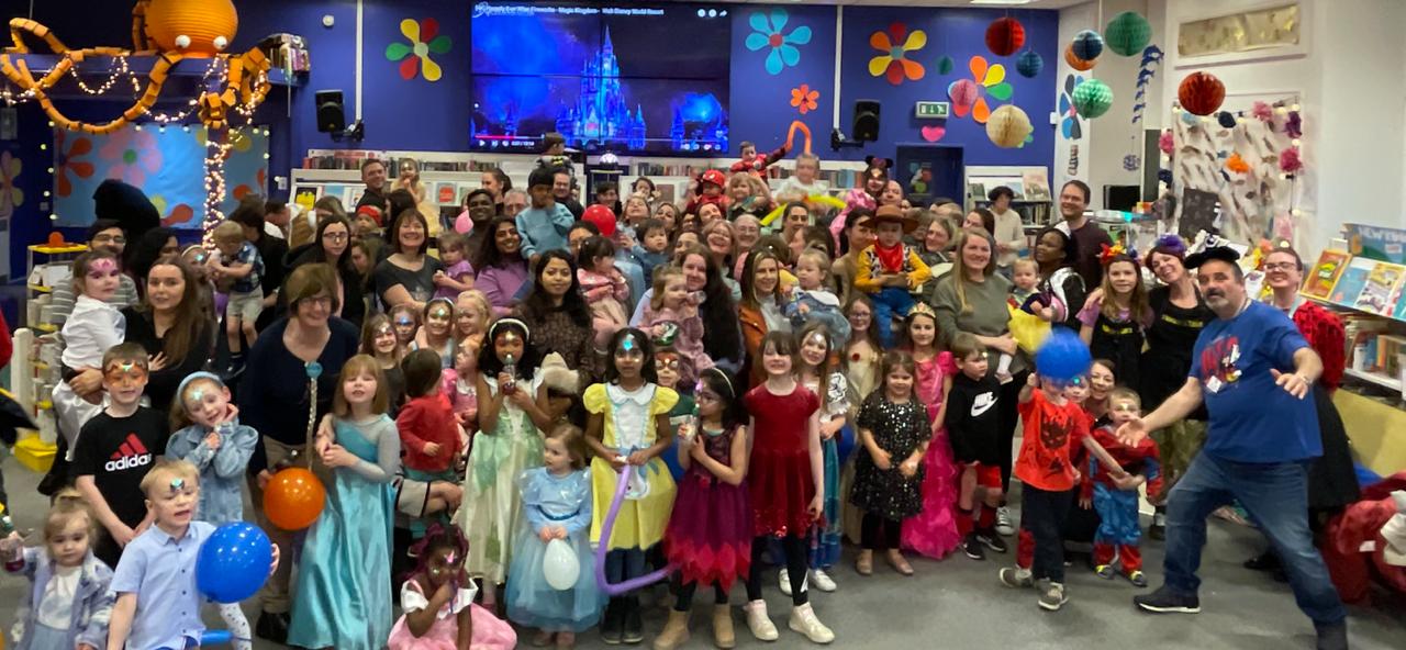 The ever-popular Disney Day Disco, held at the Family Library, in Douglas, on Saturday