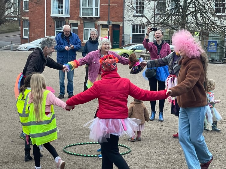 TuTu Day fun in Crediton. AQ 4840
