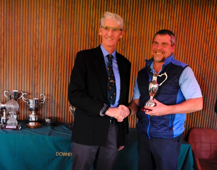 Dave Woodstock won the Seniors Club Championship Gross Trophy.