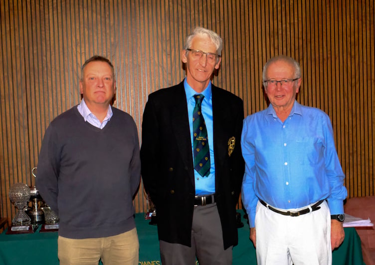 September Medal winners Andrew Rogers and Mike Charnock.