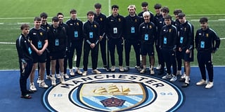 School team’s prep and Pep at Manchester City