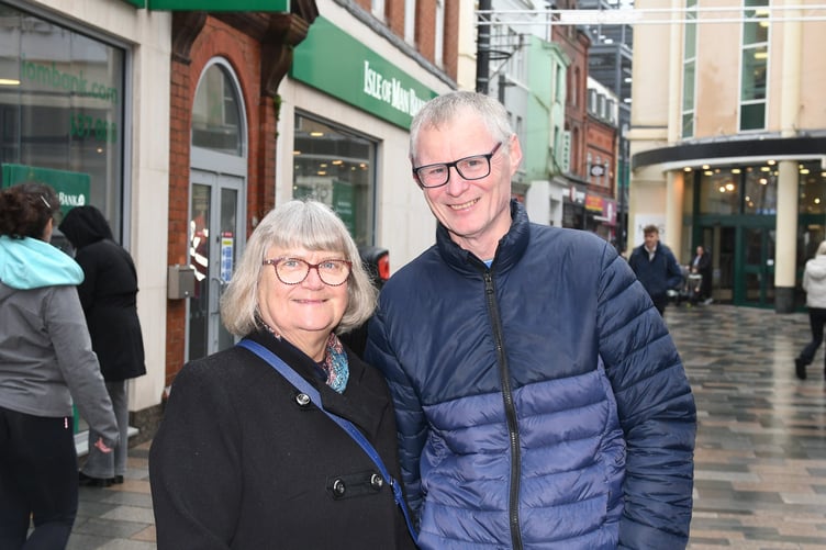 Public opinions on memorable concerts, gigs and productions in the island - Christine Ormond and Gary Ormond (Port Erin)