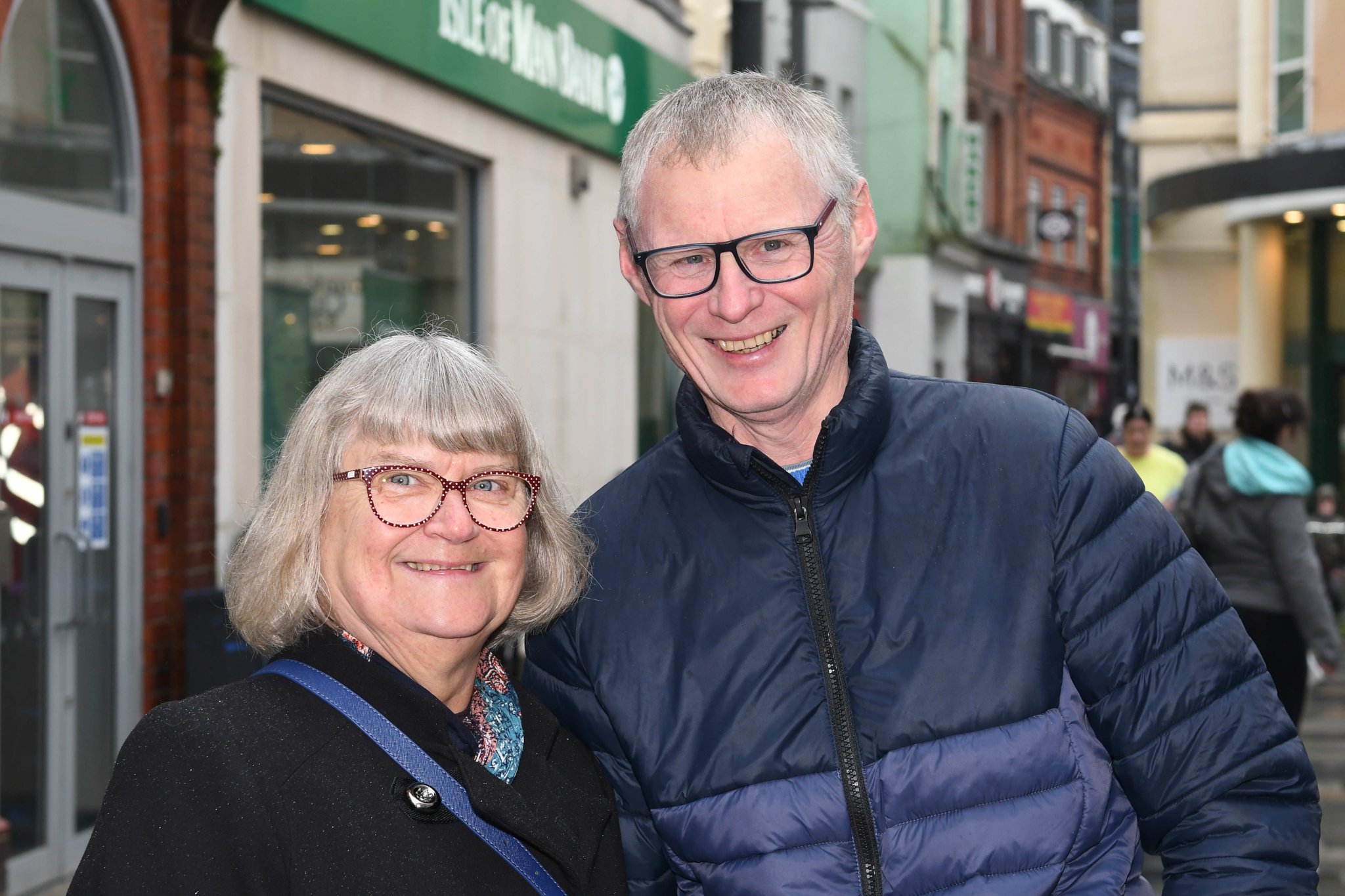 Christine Ormond and Gary Ormond (Port Erin)