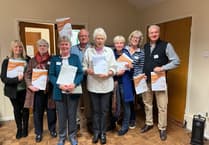 Alton Community Care drivers and co-ordinators receive certificates