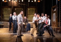 Watch Twelve Angry Men take on Guildford's Yvonne Arnaud Theatre