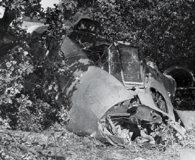 PEEPS FROM THE PAST: The sad demise of Flt Lt Brian Thomas