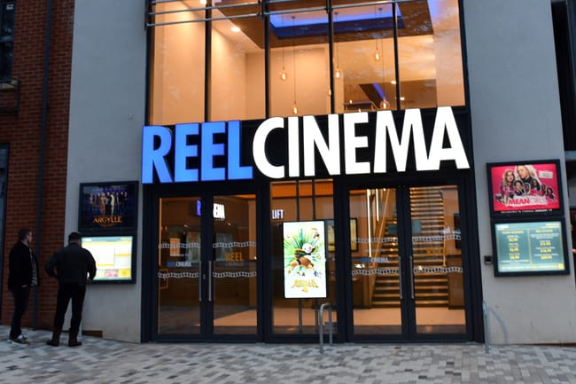 <p>The REEL Cinema in Farnham’s Birghtwells Yard development</p>
