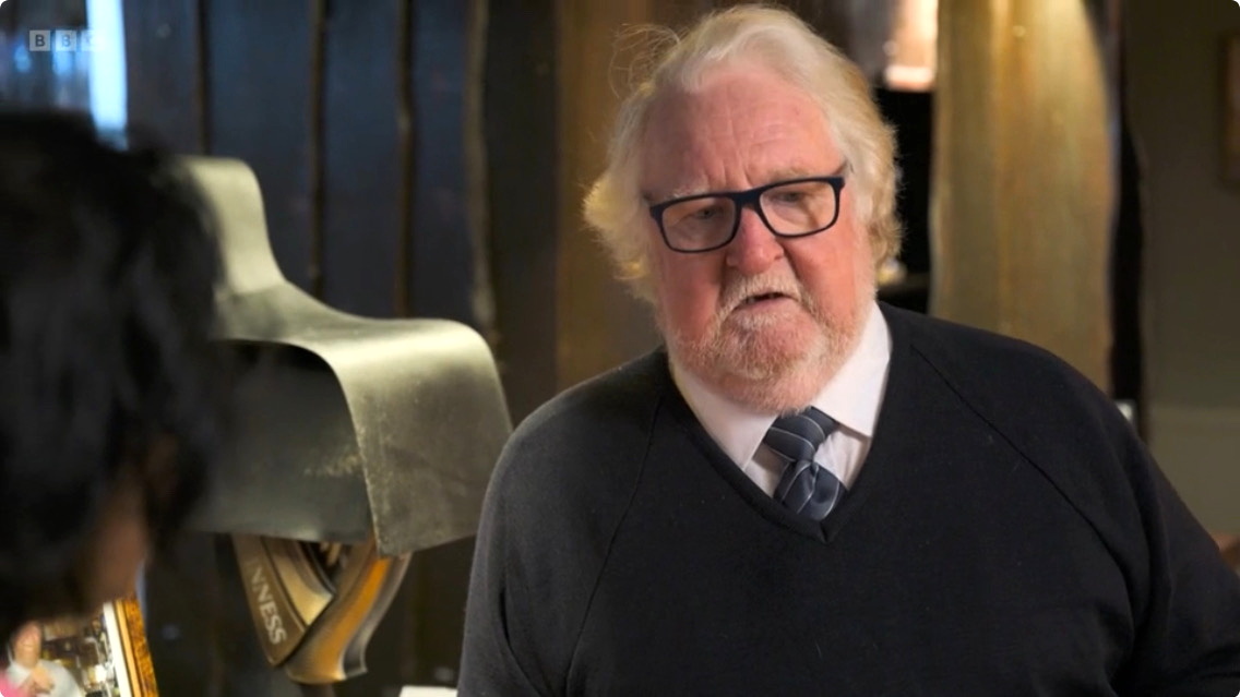 Founder of Loddiswell Community Pub Group Roger Pinder