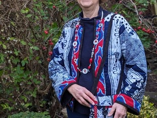 Exhibition of quilts at the Allen Gallery in Alton