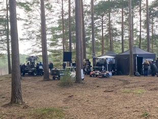 Hit Netflix drama shoots second season at Bourne Woods near Farnham