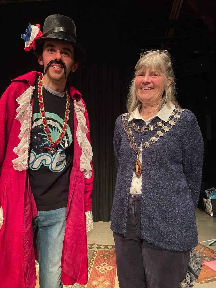 Images from ‘The Washing Machine of Destiny’ staged at Crediton Arts Centre.
