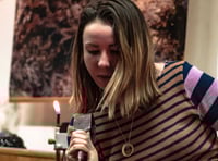 <p>Fiona Byrne, Farnham World Craft Town artist in residence</p>