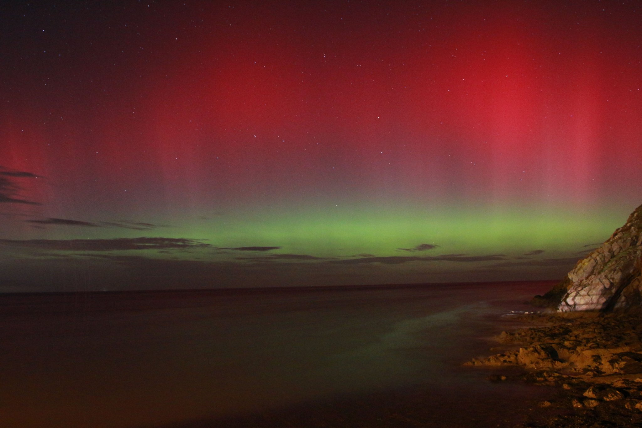 Northern Lights taken by Dave Corkish
