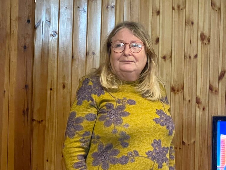 Julie Paget from Plymouth and Devon Racial Equality Council was a guest speaker. AQ 5899