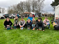 Hundreds sent away with free bird boxes after Tice's Meadow Buildathon