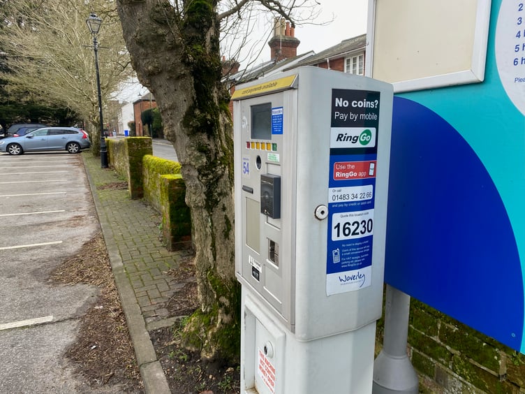 The cost of parking in many town centre car parks across Waverley is to increase from £1.10 to £1.30 for an hour, or from £22 to £26 for all day