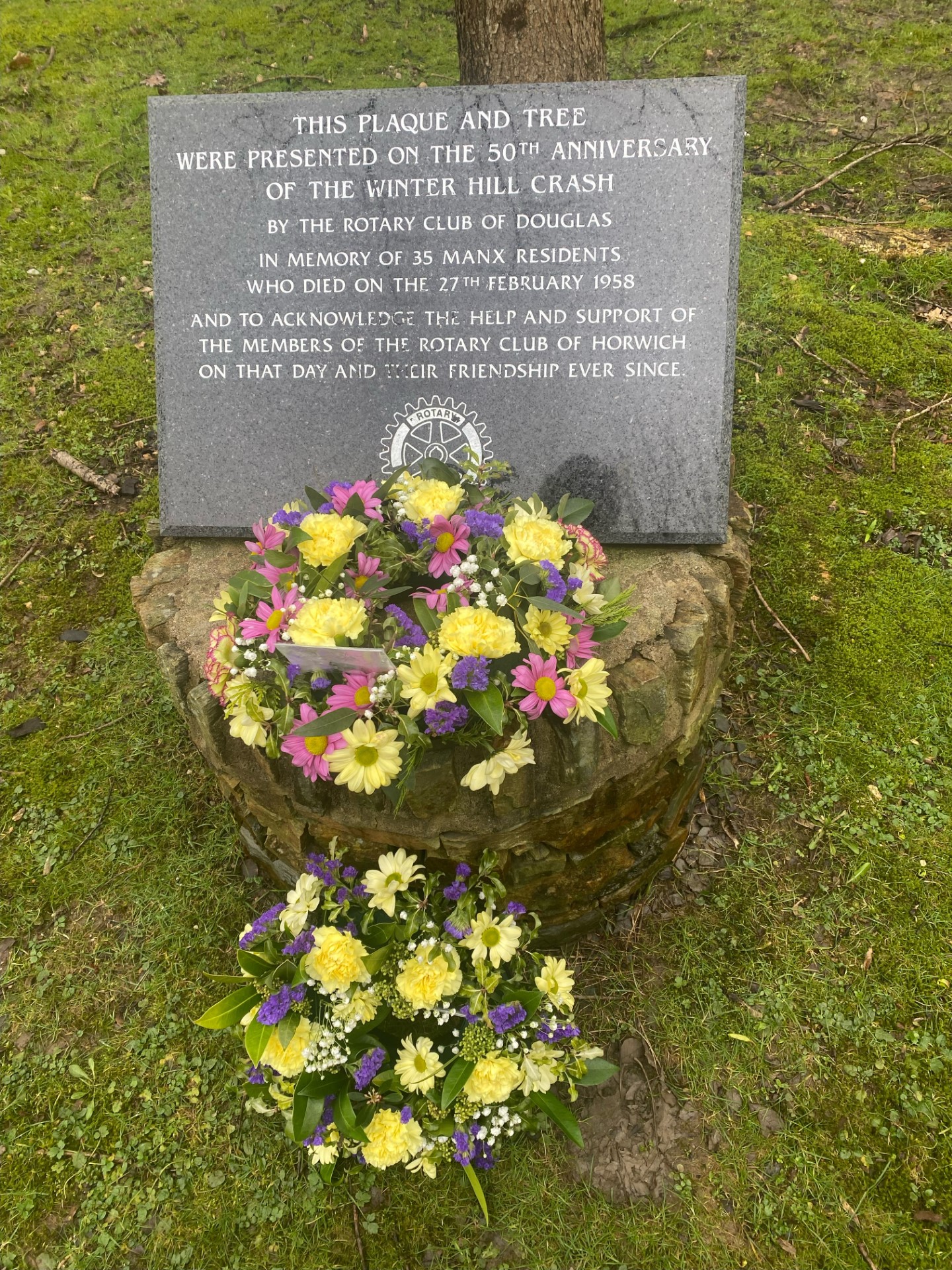Winter Hill remembrance service in St John's