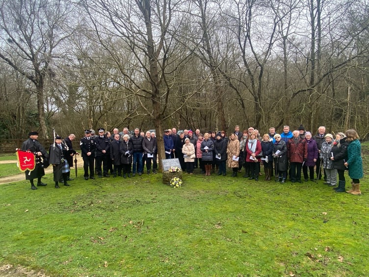 The annual Winter Hill remembrance service was held in St John’s on Tuesday
