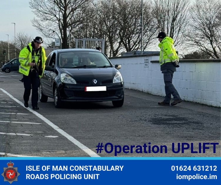 Some 57 vehicles were stopped on the first day of Operation Uplift