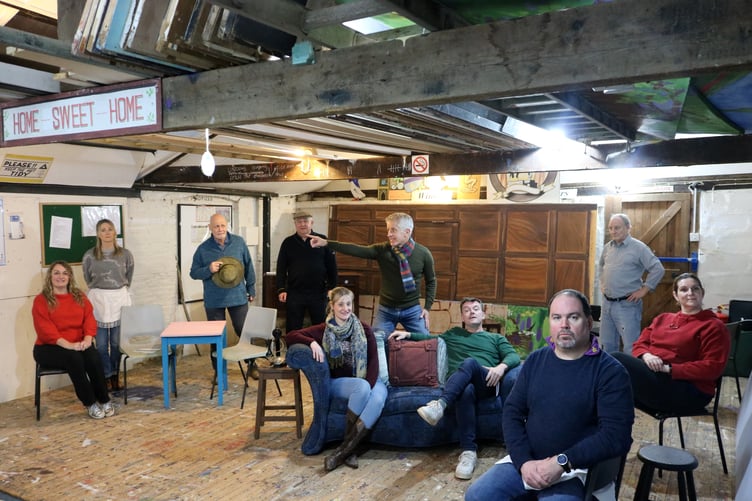 Winton Players rehearsal