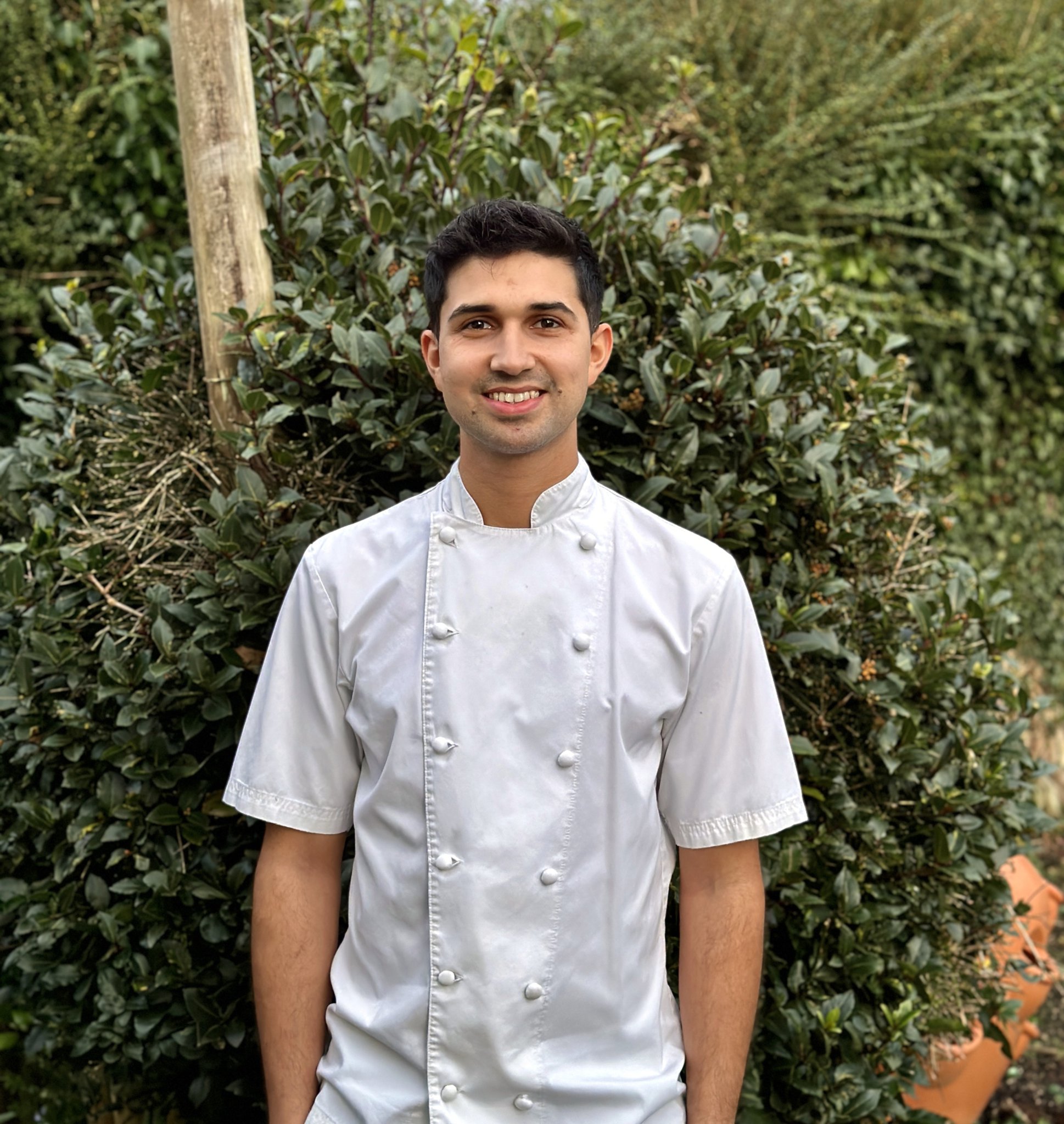 CharLie D’Lima who works as a chef at Crocadon Farm. Below: More of his dishes
