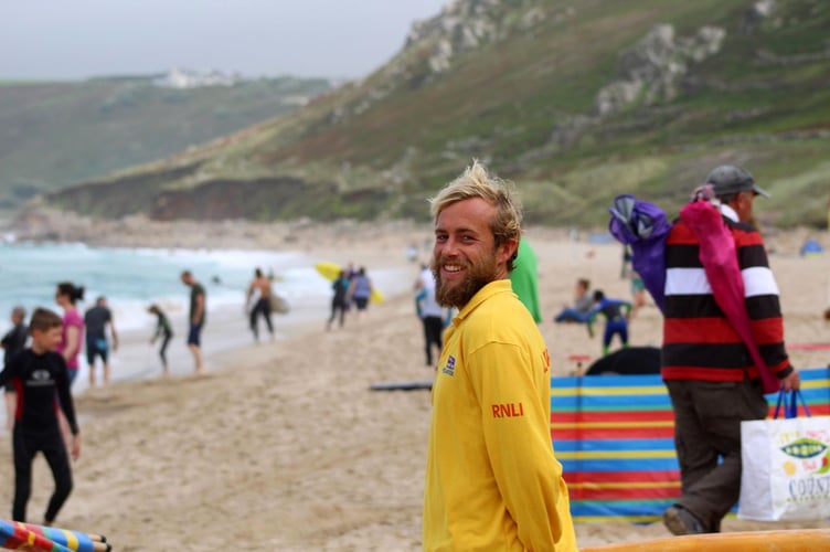 Mike Lay is looking forward to his 15th season as a lifeguard in Cornwall