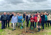 Hawthorn Community Orchard planted in Alton to honour King Charles III