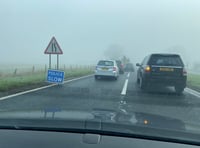 <p>A crash blocked a lane of the eastbound carriageway of the A31 at the Hen and Chicken services between Alton and Farnham on Wednesday morning</p>