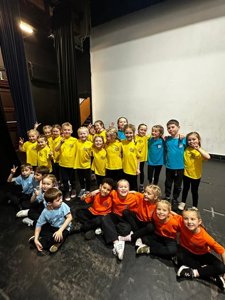 Some of the dancers who took part in StreetNation's Level Up show at Haslemere Hall on February 24th 2024.
