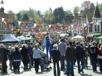 <p>Haslemere Charter Fair on Haslemere High Street</p>