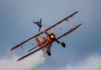 Farnham woman flying high for Aerobility wing walk