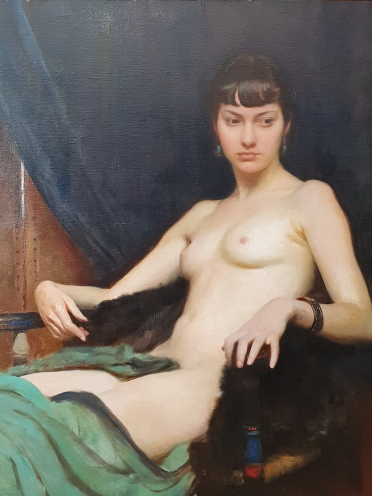A nude by George Spencer Watson