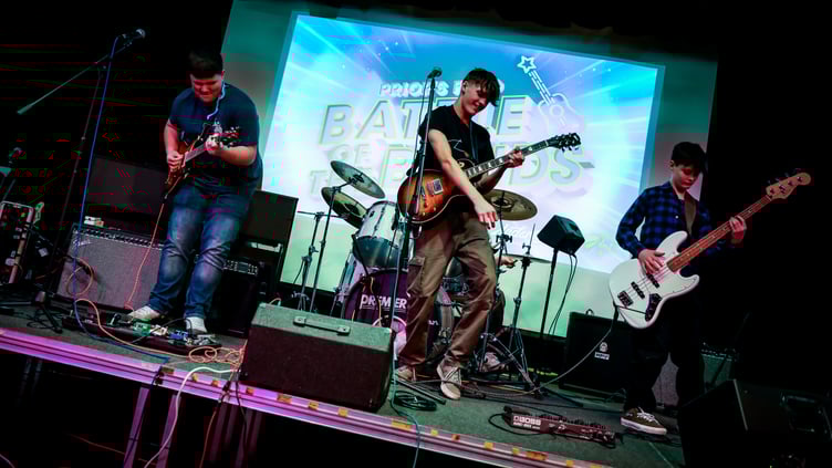 Low Bridge consists of Weydon students Eddie Lawrence, Josh Gilliam, Charlie Ayton, Jacob Cornwell and Ollie Monk