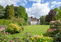 1920s farmhouse for sale includes "private haven" gardens