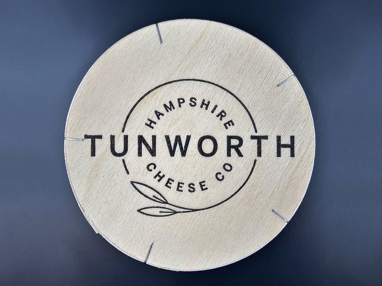 Tunworth is described by the Hampshire Cheese Company as a "very British Camembert" – a soft, white-rinded cheese reminiscent of its French cousin