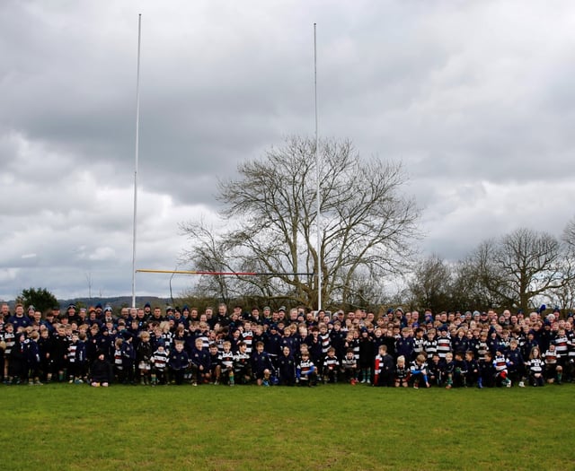 Children from Farnham Rugby Club go on tour in Devon