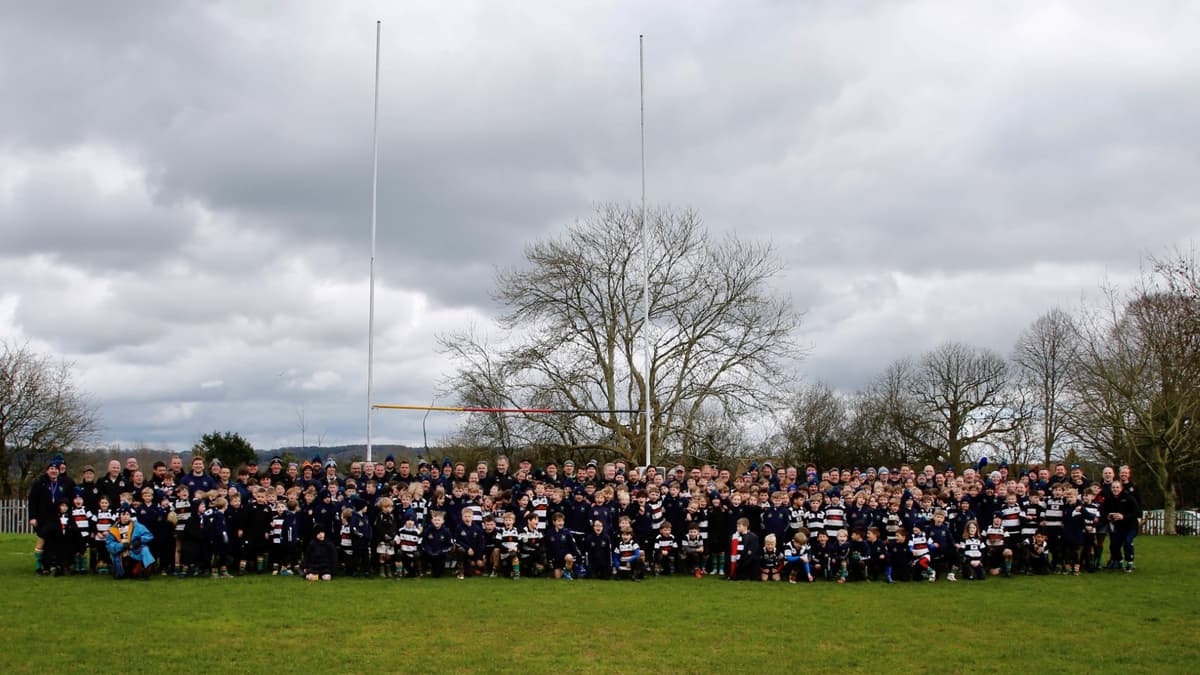 Children from Farnham Rugby Club go on tour in Devon 
