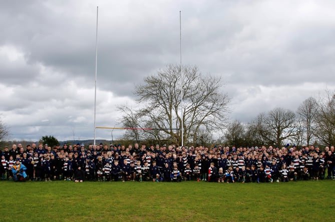 Farnham Rugby Club minis tour, March 2024.