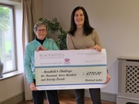 Annabelle's Challenge receives £6,770 from Blacknest Golf Club ladies 